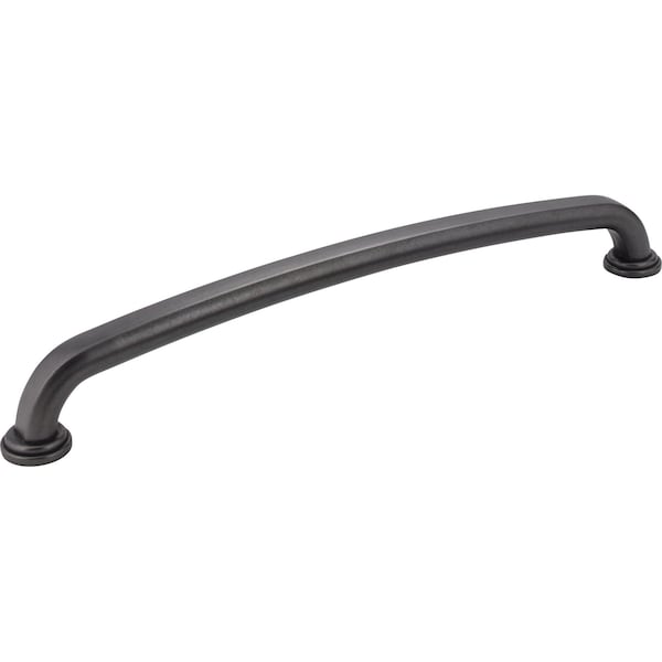 Jeffrey Alexander 12" Center-to-Center Gun Metal Bremen 1 Appliance Handle 527-12DACM - main